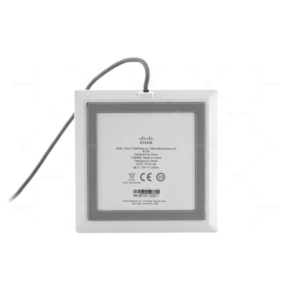 TTC5-06 CISCO TTC5-06 TELEPRESENCE TABLE MICROPHONE 20 -